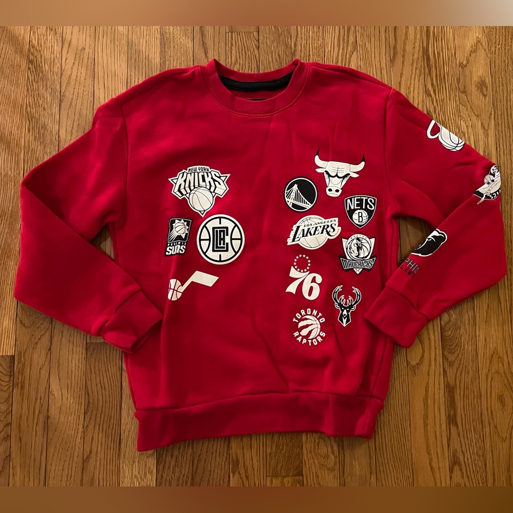 Hollister x NBA men's crew neck sweatshirt